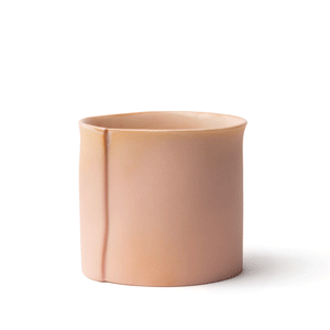 Pink tumbler made by OXUM NYC, part of the handmade ceramic home accessories collection. Perfect for wine, spirits, and those fancy on-the-rock drinks. With a signature seam that screams, "I'm special, la la la." And don't forget about its thumb dimple, which is perfect for a comfy hold. The matte exterior adds a touch of earthiness, The glossy glaze shines like a superstar.