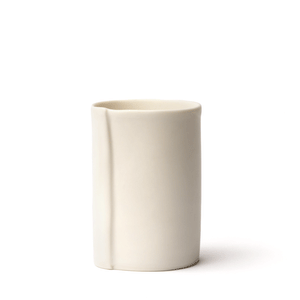Echo white juice cup by OXUM NYC